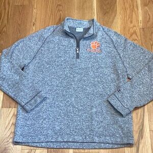 Clemson 1/4 Zip Pullover, Size XL